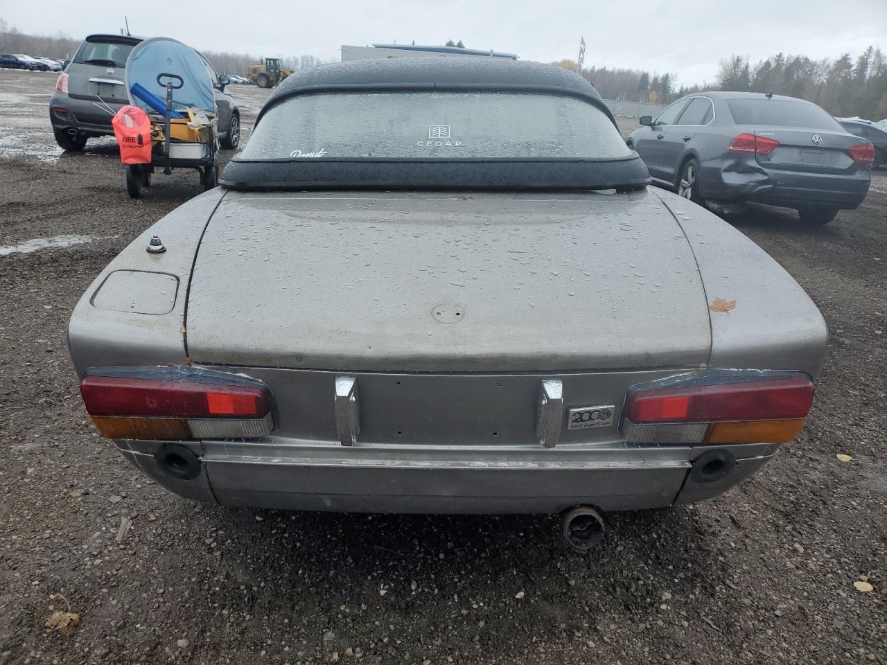 1980 Fiat 124 Spider VIN: 124CS000164828 Lot: 92373725