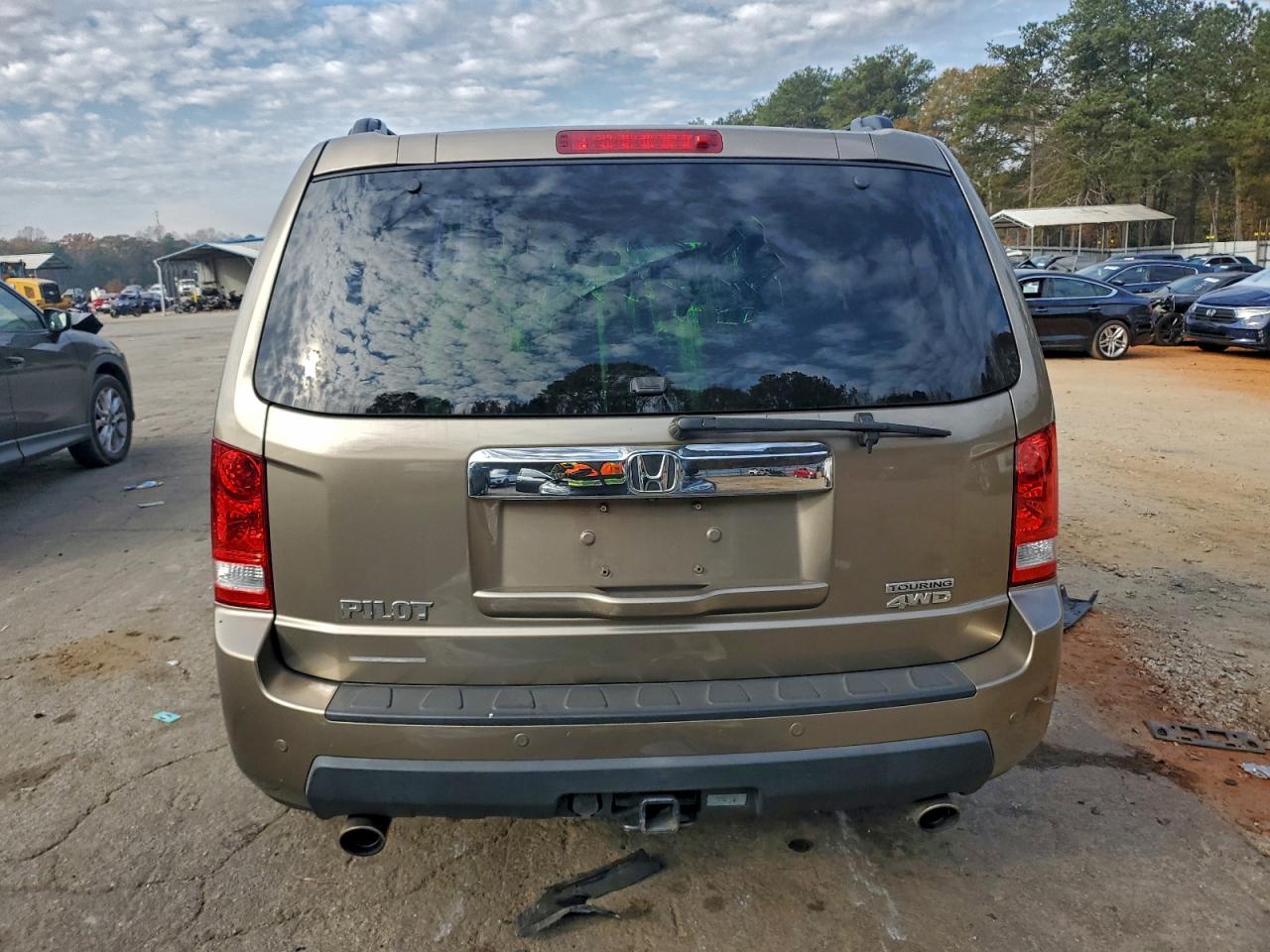 2011 Honda Pilot Touring VIN: 5FNYF4H90BB008924 Lot: 93128975