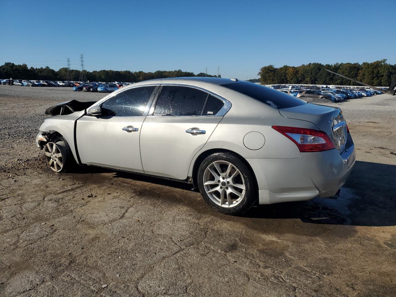 2011 Nissan Maxima S silver null gas 1N4AA5AP8BC838293 photo #3