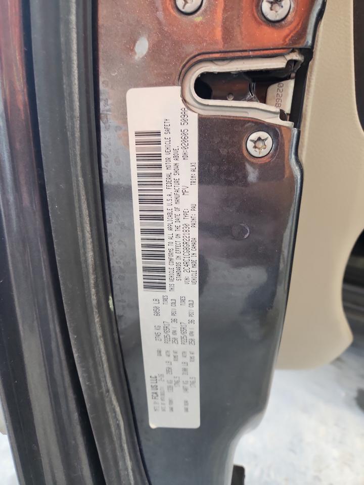 2016 Chrysler Town & Country Touring L VIN: 2C4RC1CG8GR221830 Lot: 92297555