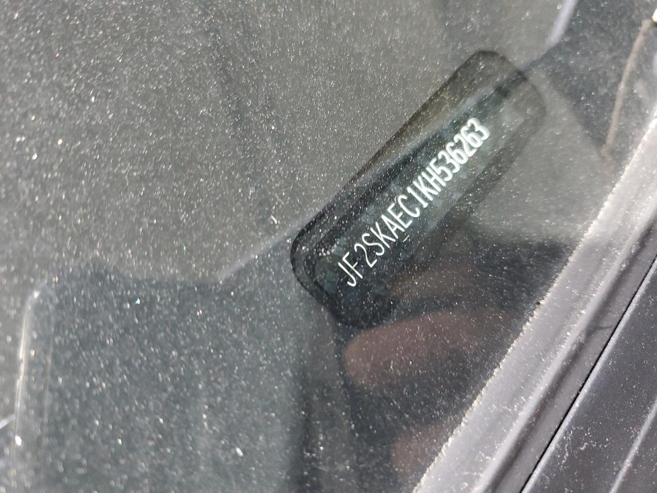 2019 Subaru Forester Premium VIN: JF2SKAEC1KH536263 Lot: 92940435