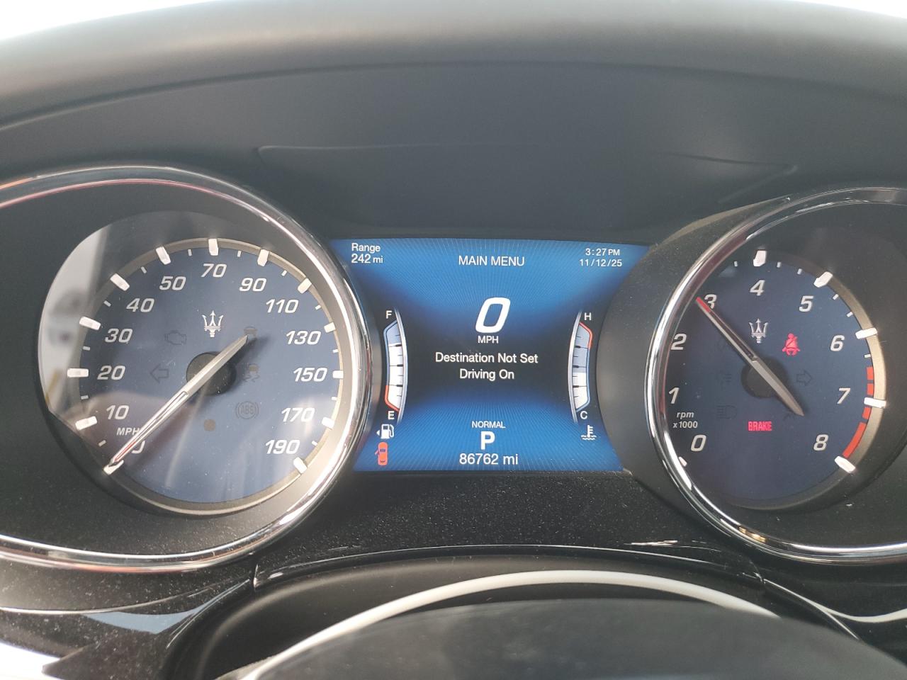 2019 Maserati Quattroporte S VIN: ZAM56YPA9K1316006 Lot: 92181715