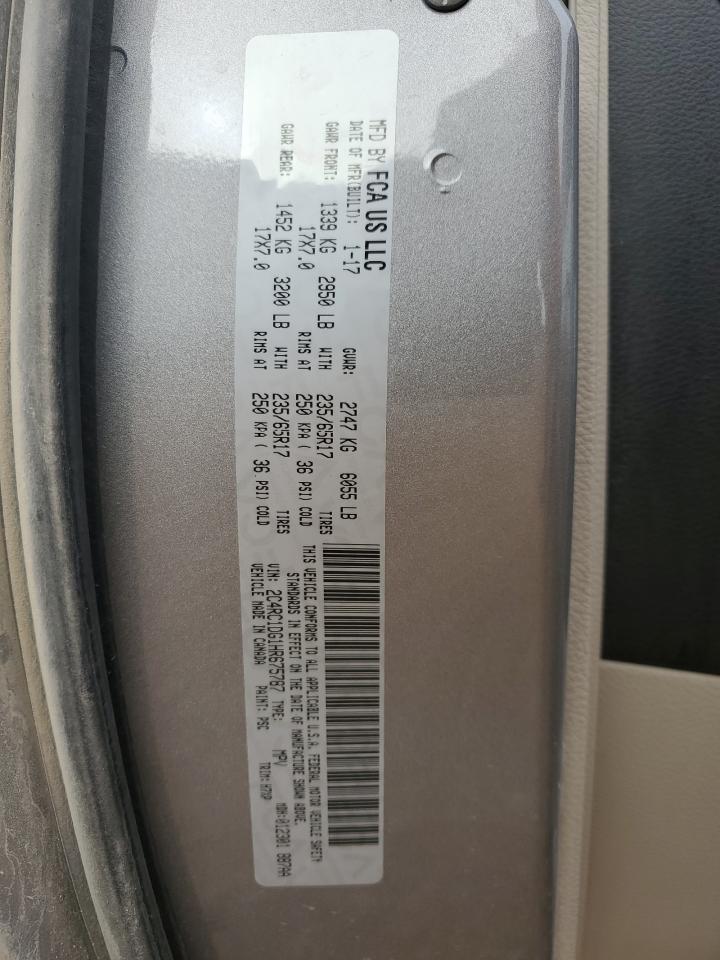 2017 Chrysler Pacifica Touring VIN: 2C4RC1DG1HR675787 Lot: 92686385