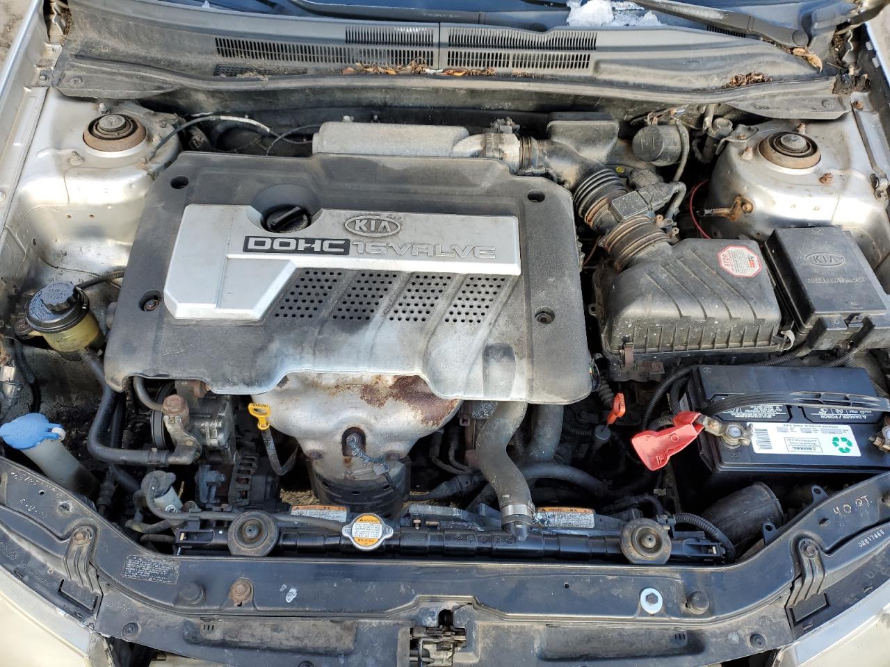 2006 Kia Spectra Lx VIN: KNAFE121465370836 Lot: 92010145