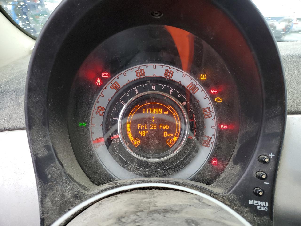 2012 Fiat 500 Pop VIN: 3C3CFFAR3CT119233 Lot: 91759555