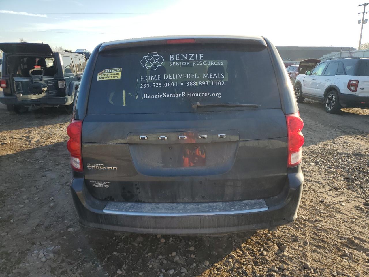 2014 Dodge Grand Caravan Se VIN: 2C4RDGBG7ER170111 Lot: 92687985