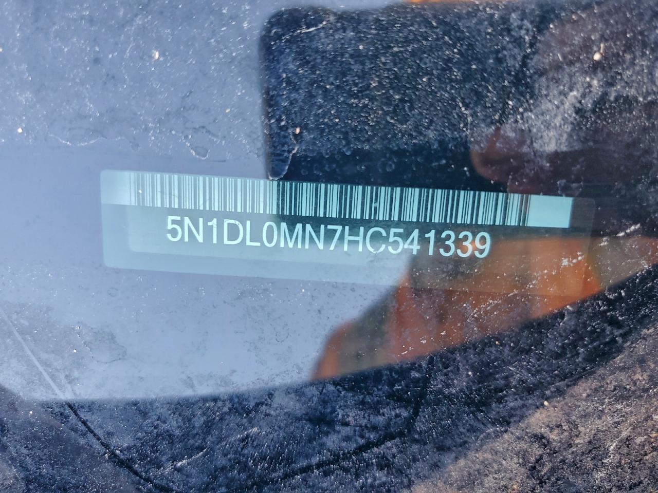 2017 Infiniti Qx60 VIN: 5N1DL0MN7HC541339 Lot: 93724335