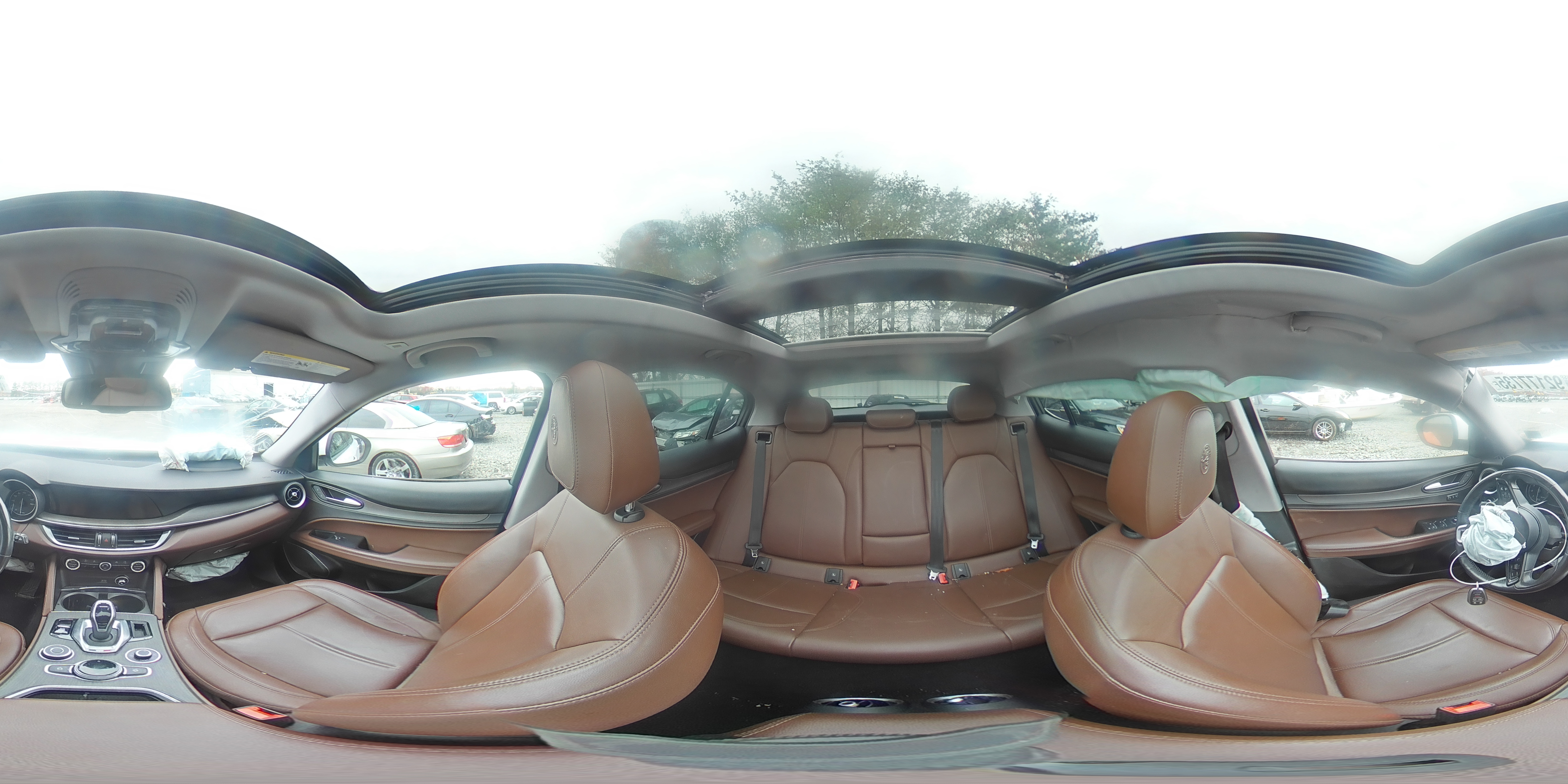 2021 Alfa Romeo Stelvio Ti VIN: ZASPAKBN6M7D00498 Lot: 92177735