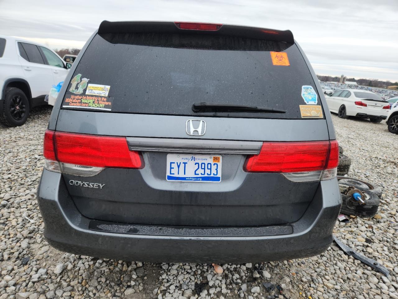 2010 Honda Odyssey Ex VIN: 5FNRL3H40AB095637 Lot: 92875695