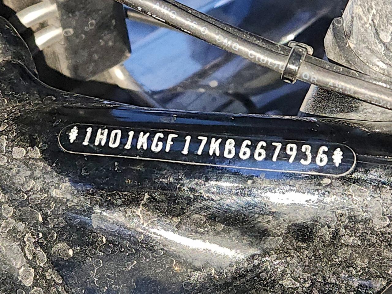 2019 Harley-Davidson Fltru VIN: 1HD1KGF17KB667936 Lot: 93952275