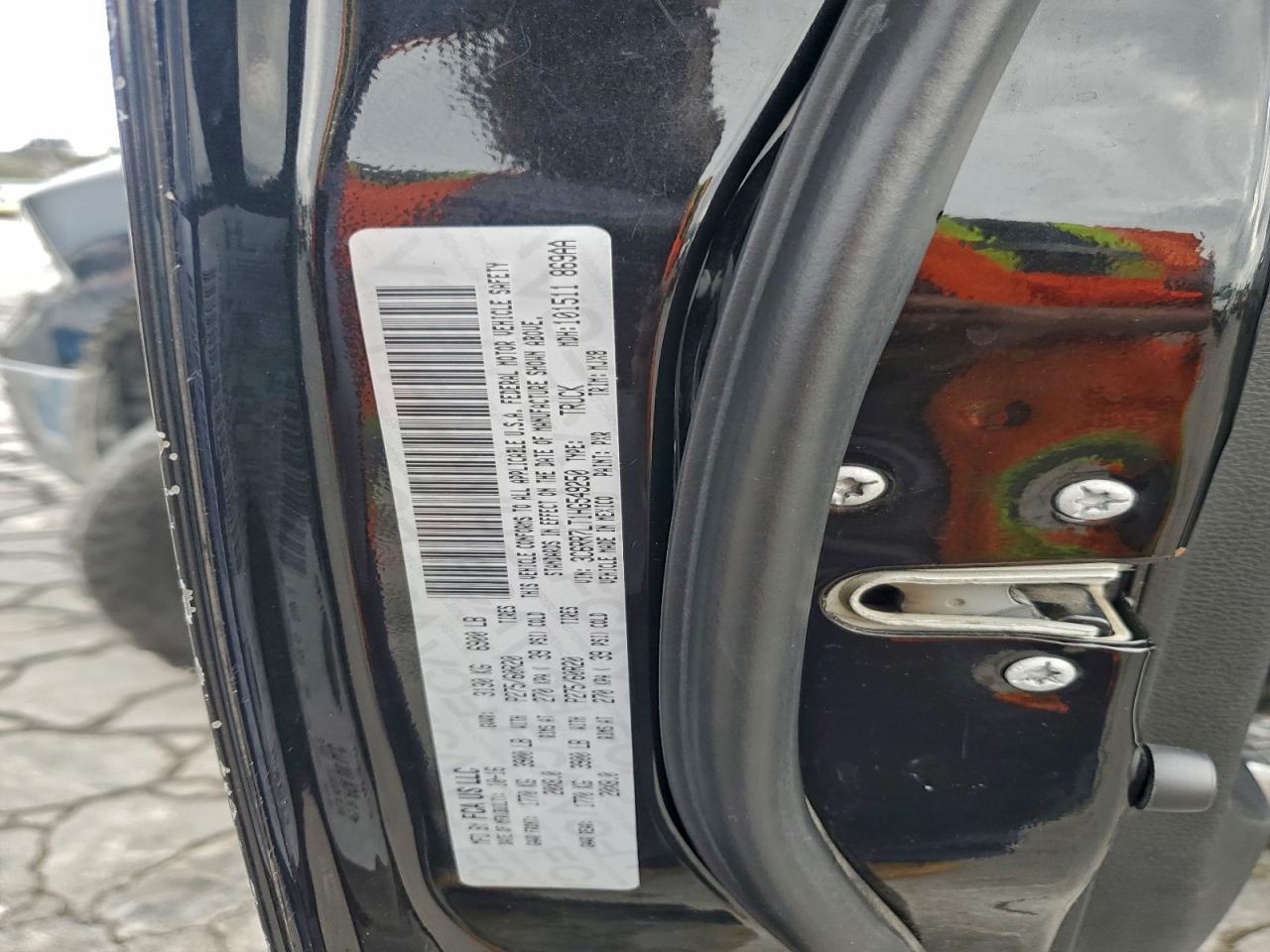 2017 Ram 1500 Slt VIN: 3C6RR7LT1HG549250 Lot: 91879695