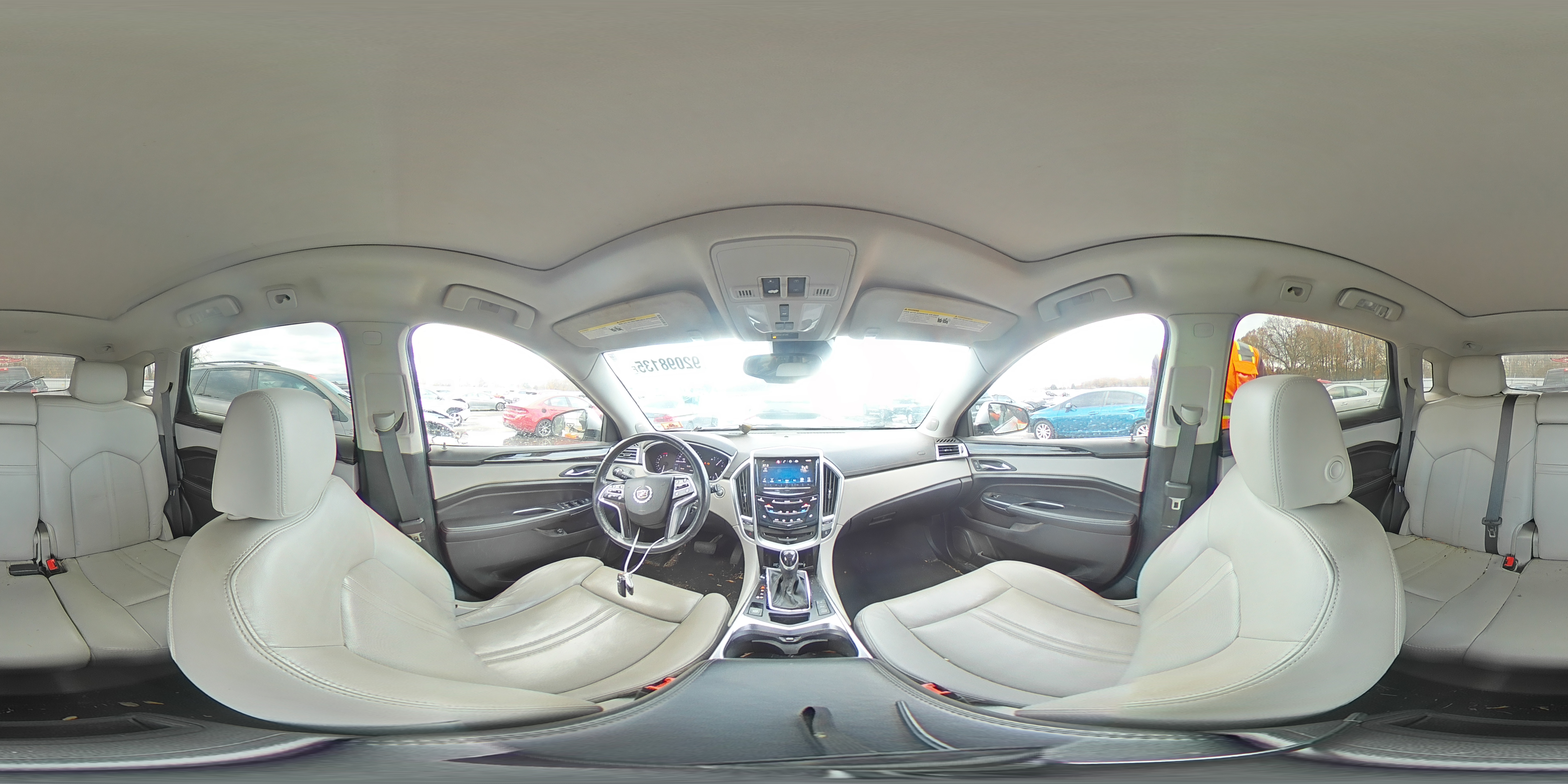 2014 Cadillac Srx Luxury Collection VIN: 3GYFNBE34ES554310 Lot: 92098135