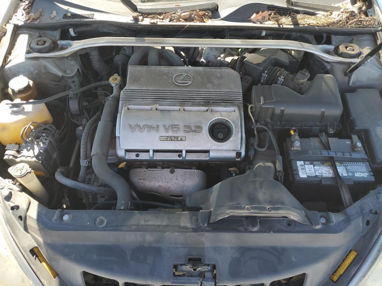 2004 Lexus Es 330 VIN: JTHBA30G445026645 Lot: 91395805