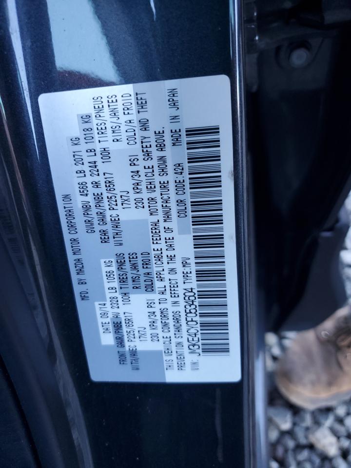 2015 Mazda Cx-5 Touring VIN: JM3KE4CY0F0534604 Lot: 91658385