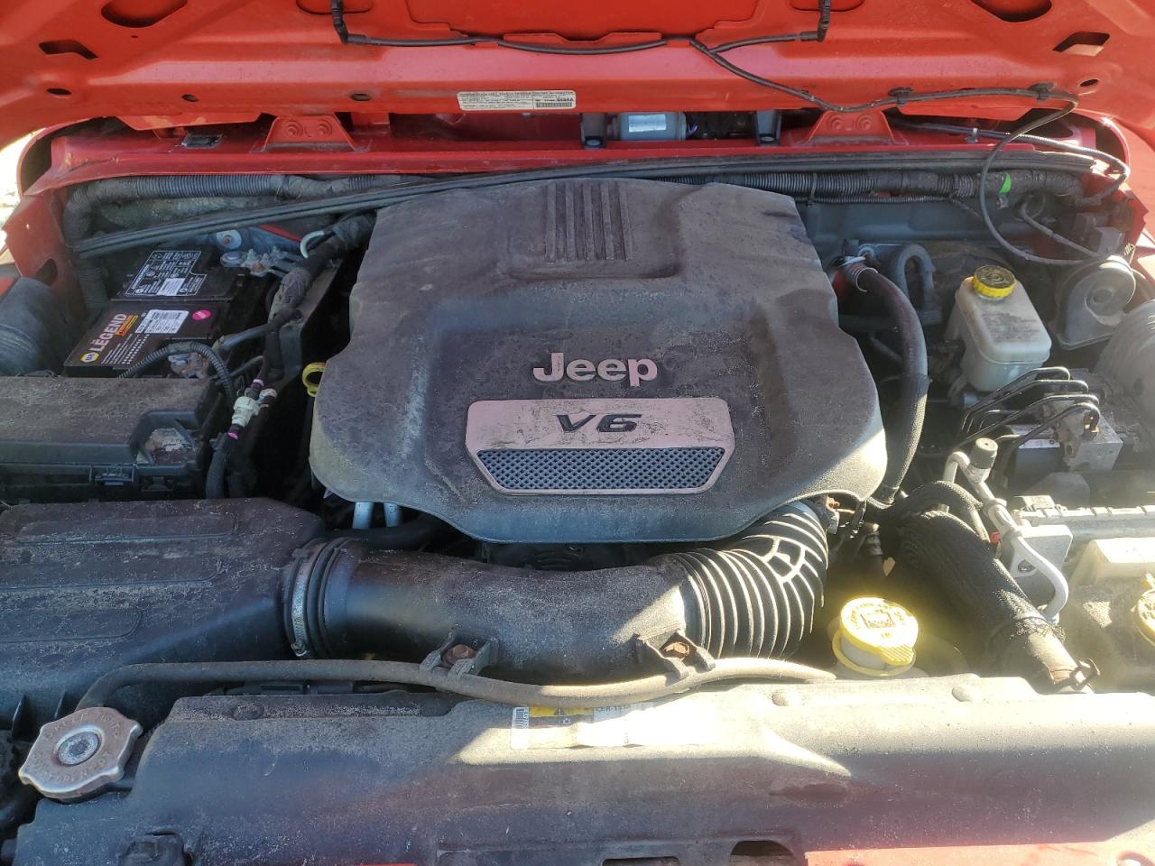 2014 Jeep Wrangler Sport VIN: 1C4AJWAG7EL140097 Lot: 91526495