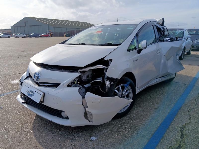 2013 TOYOTA PRIUS T SPIRIT VVT-I CVT  for sale at Copart NEWBURY