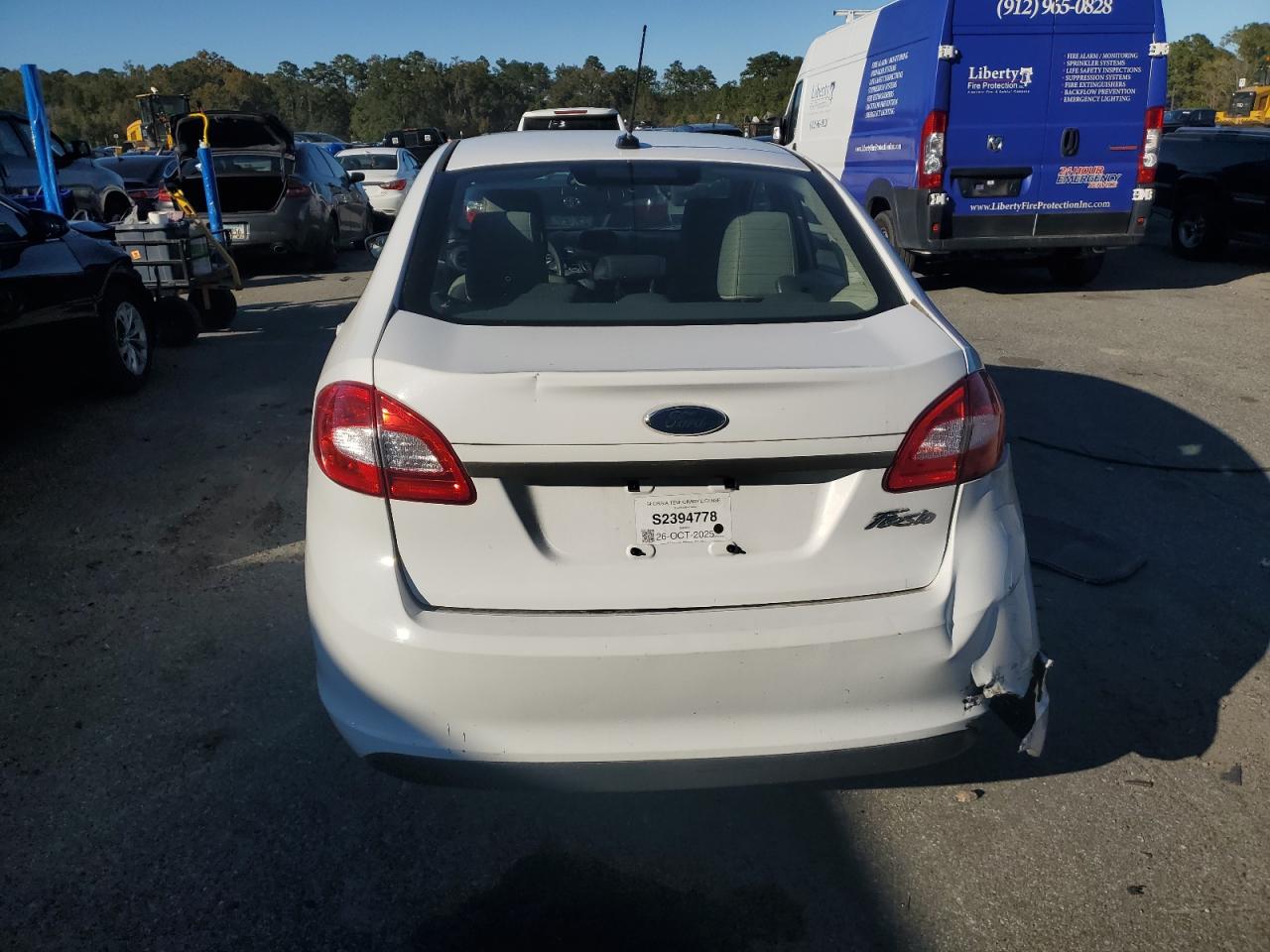 2011 Ford Fiesta S VIN: 3FADP4AJ9BM216222 Lot: 91565605