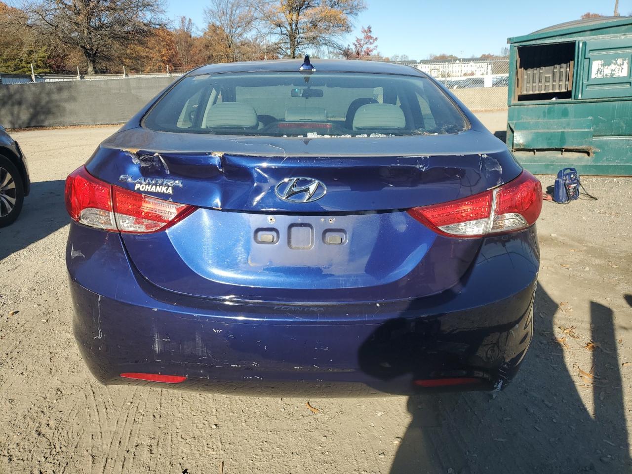 2013 Hyundai Elantra Gls VIN: 5NPDH4AE7DH307850 Lot: 90879675