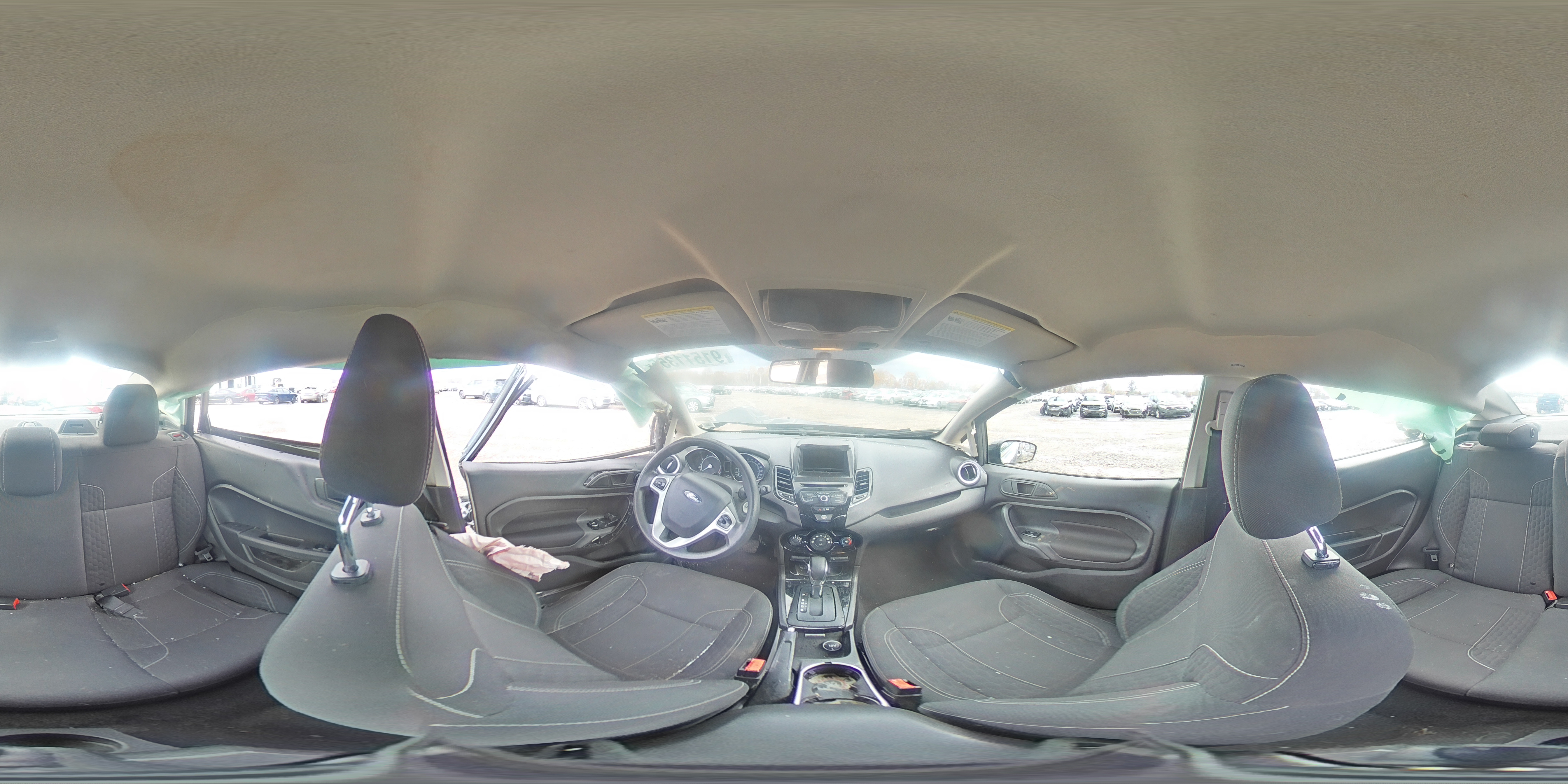 2019 Ford Fiesta Se VIN: 3FADP4BJ6KM105836 Lot: 91511355