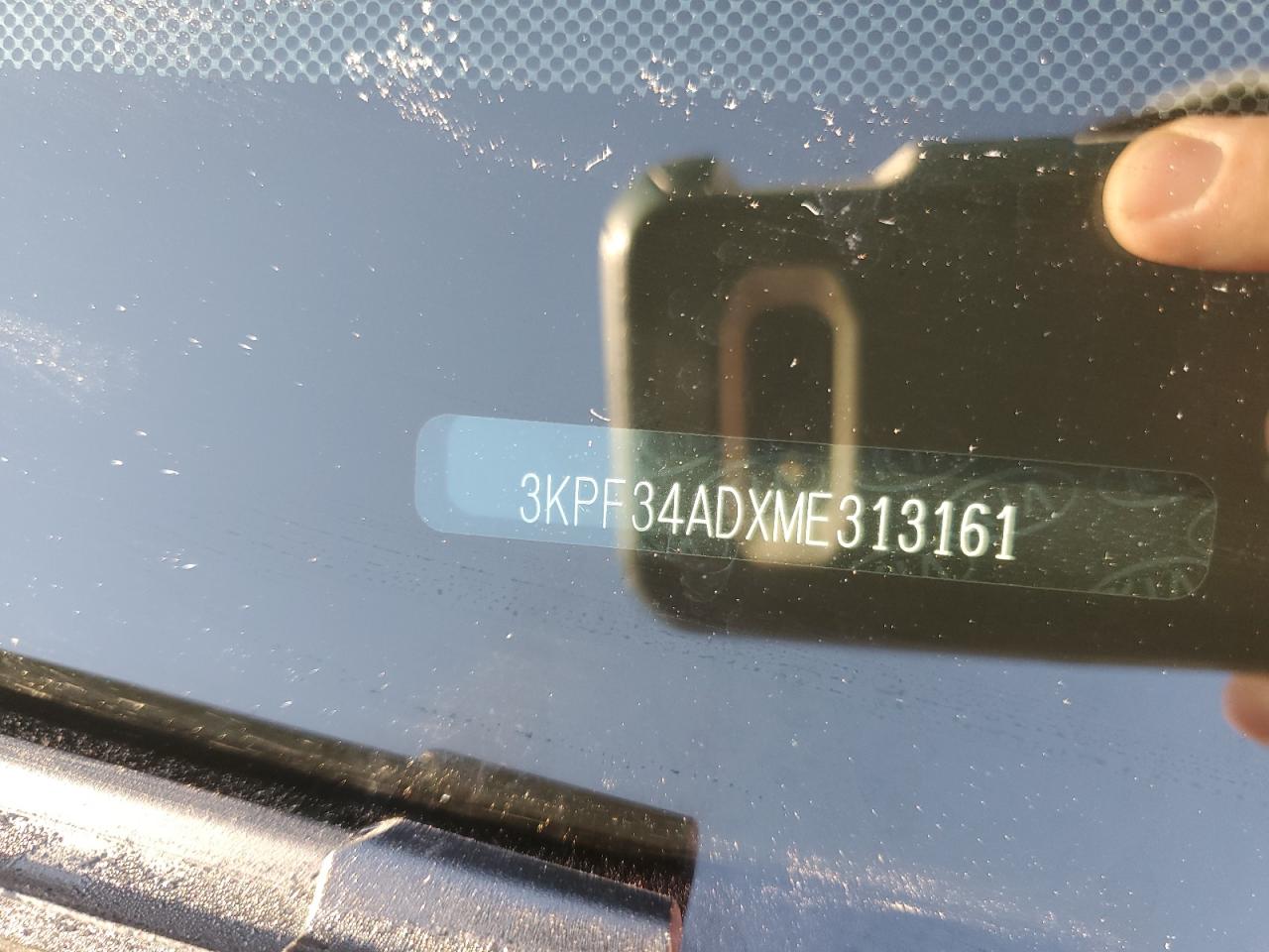 2021 Kia Forte Gt Line VIN: 3KPF34ADXME313161 Lot: 92444195