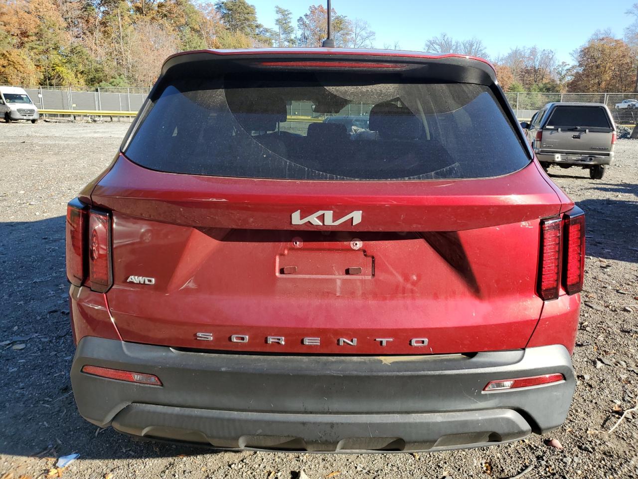 2022 Kia Sorento Lx VIN: 5XYRGDLC7NG085548 Lot: 91308545