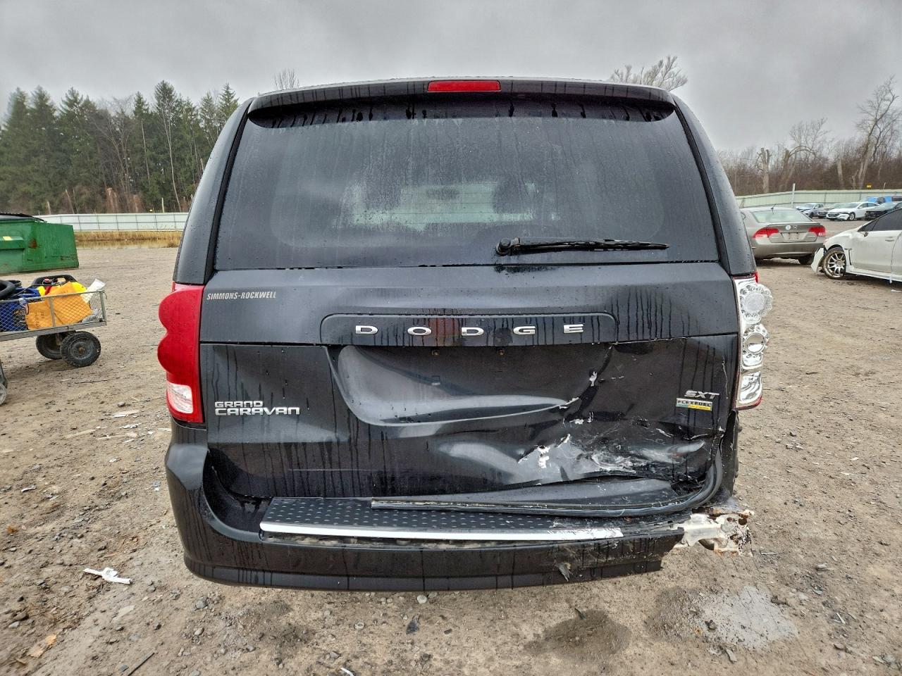 2017 Dodge Grand Caravan Sxt VIN: 2C4RDGCG4HR595885 Lot: 93858145