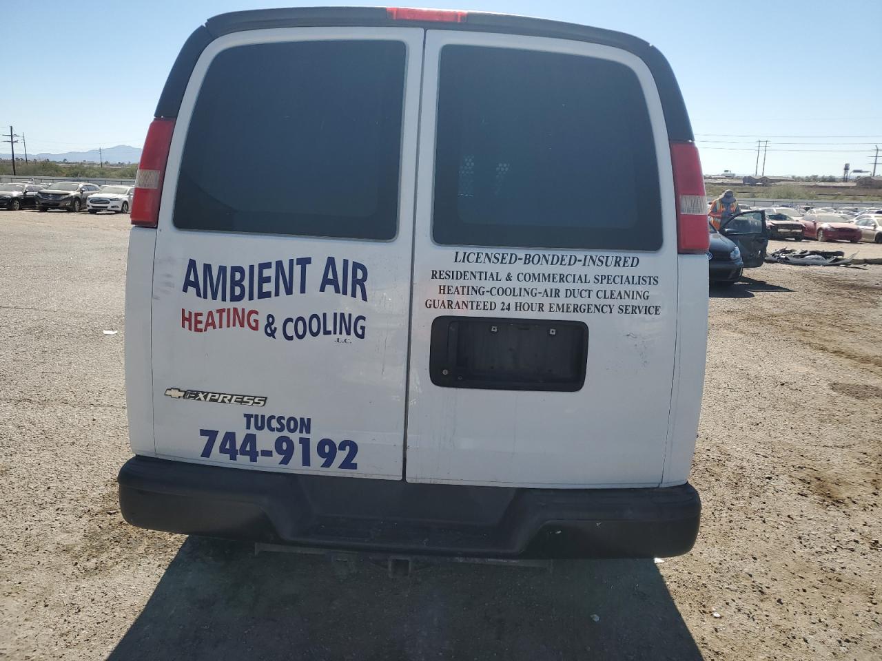 2017 Chevrolet Express G2500 VIN: 1GCWGAFF3H1118766 Lot: 92590905