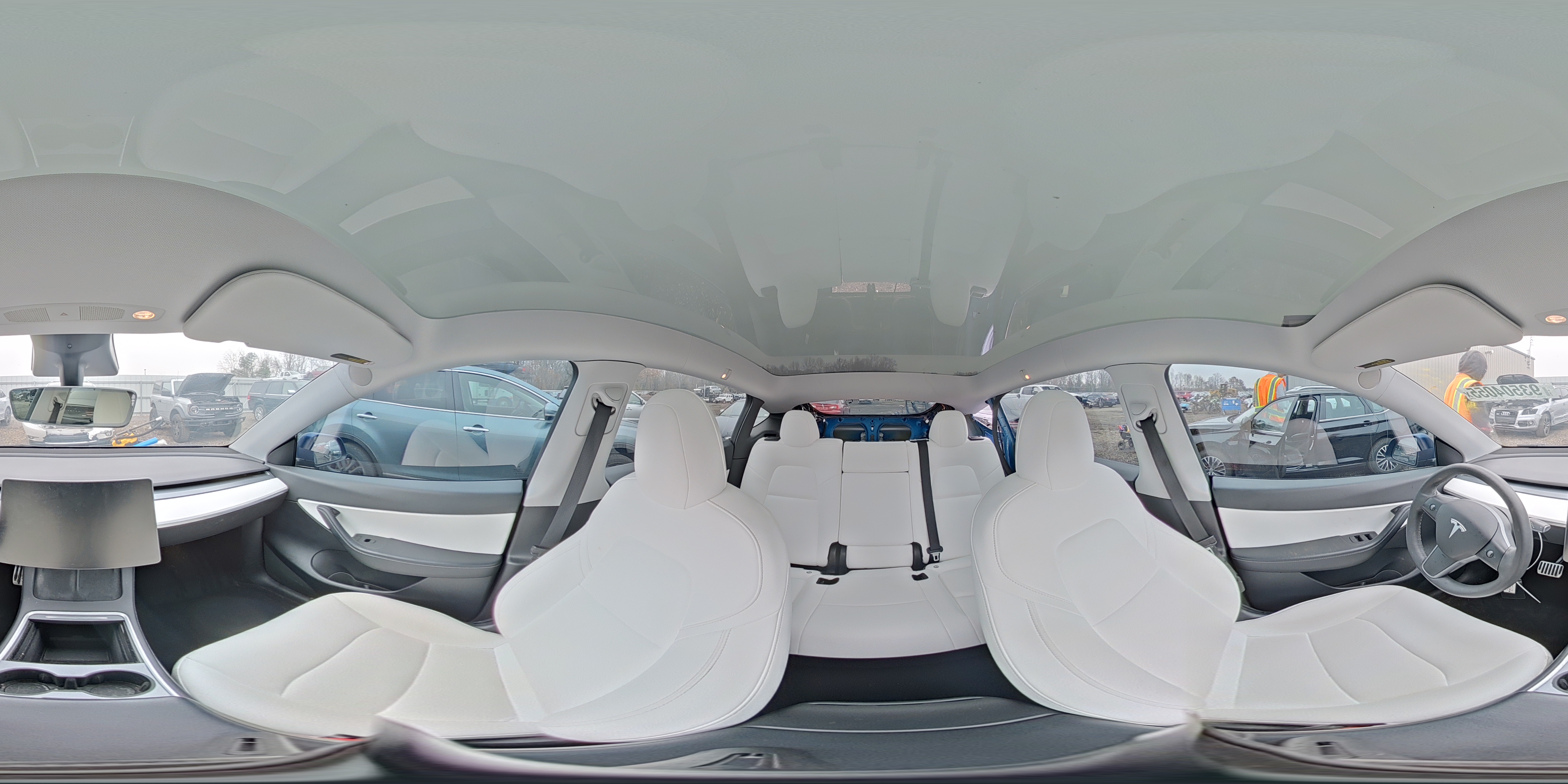 2021 Tesla Model Y VIN: 5YJYGDEE6MF228599 Lot: 93504055