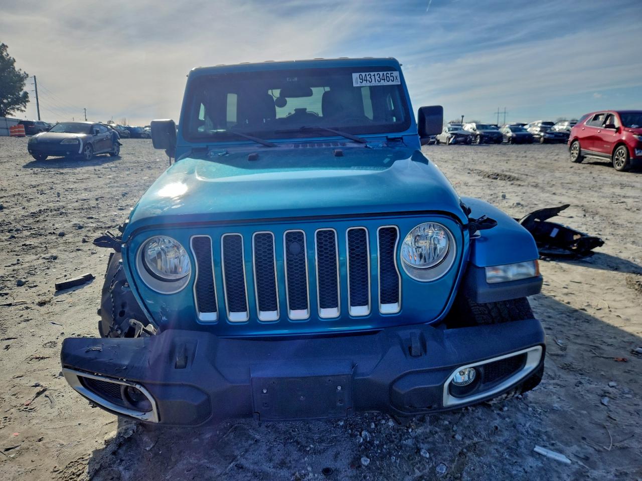 2020 Jeep Wrangler Unlimited Sahara VIN: 1C4HJXENXLW127837 Lot: 94313465