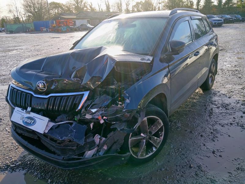 2019 SKODA KAROQ 1.0 TSI SE 5DR for sale at Copart WOLVERHAMPTON