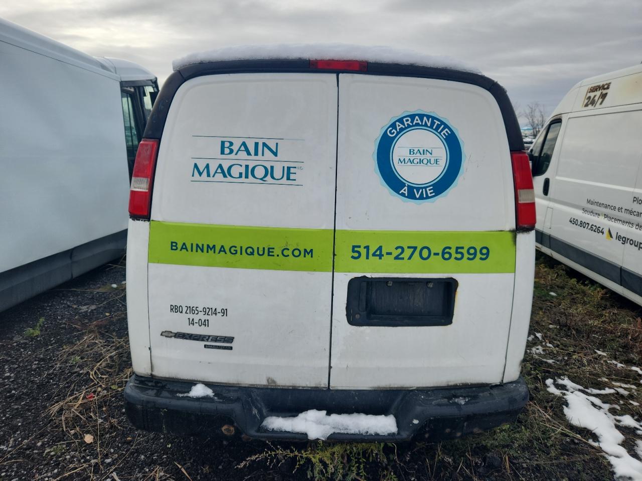 2014 Chevrolet Express G1500 VIN: 1GCSGAFX7E1107062 Lot: 91621225