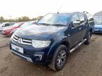 2014 MITSUBISHI L200 DOUBLE CAB DI-D BARBARIAN 4WD 176BHP for sale at Copart COLCHESTER