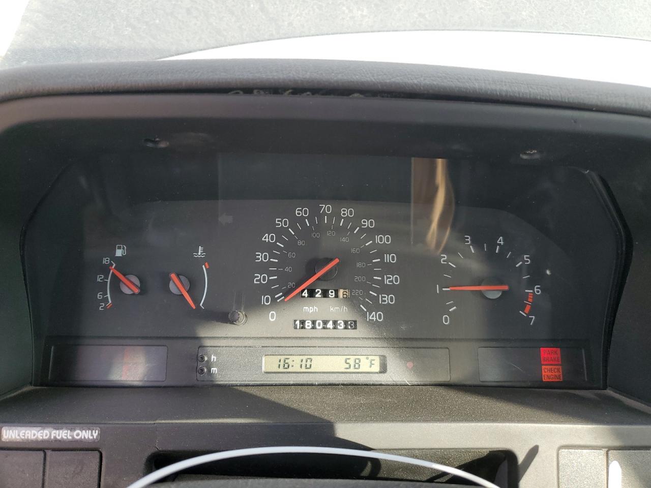 1993 Volvo 850 VIN: YV1LS550XP2055366 Lot: 92938995