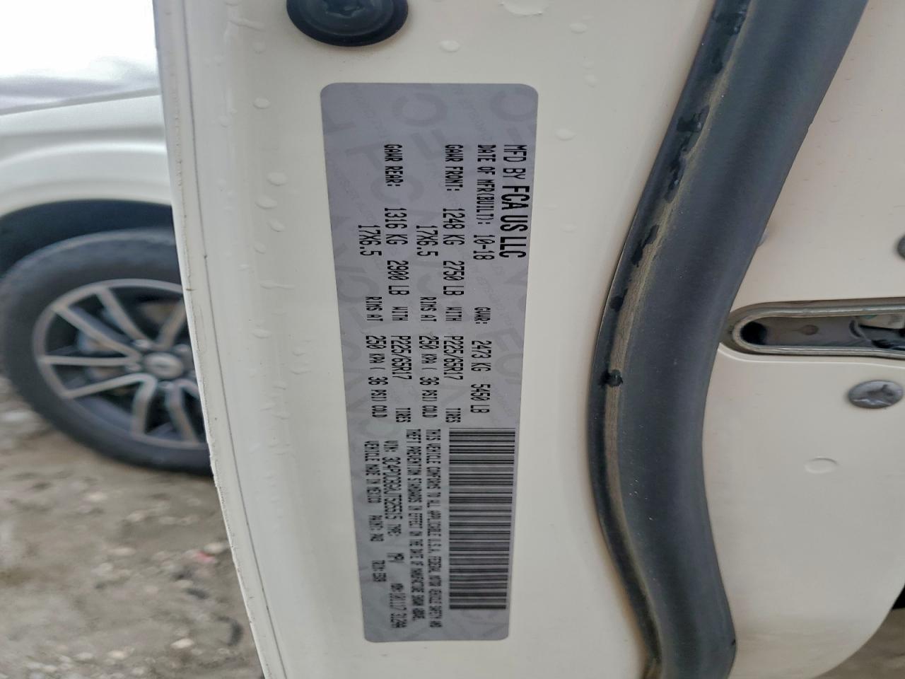 2018 Dodge Journey Sxt VIN: 3C4PDCBG0JT525515 Lot: 94227095