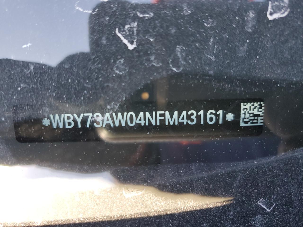 2022 BMW I4 Edrive 40 VIN: WBY73AW04NFM43161 Lot: 91874175