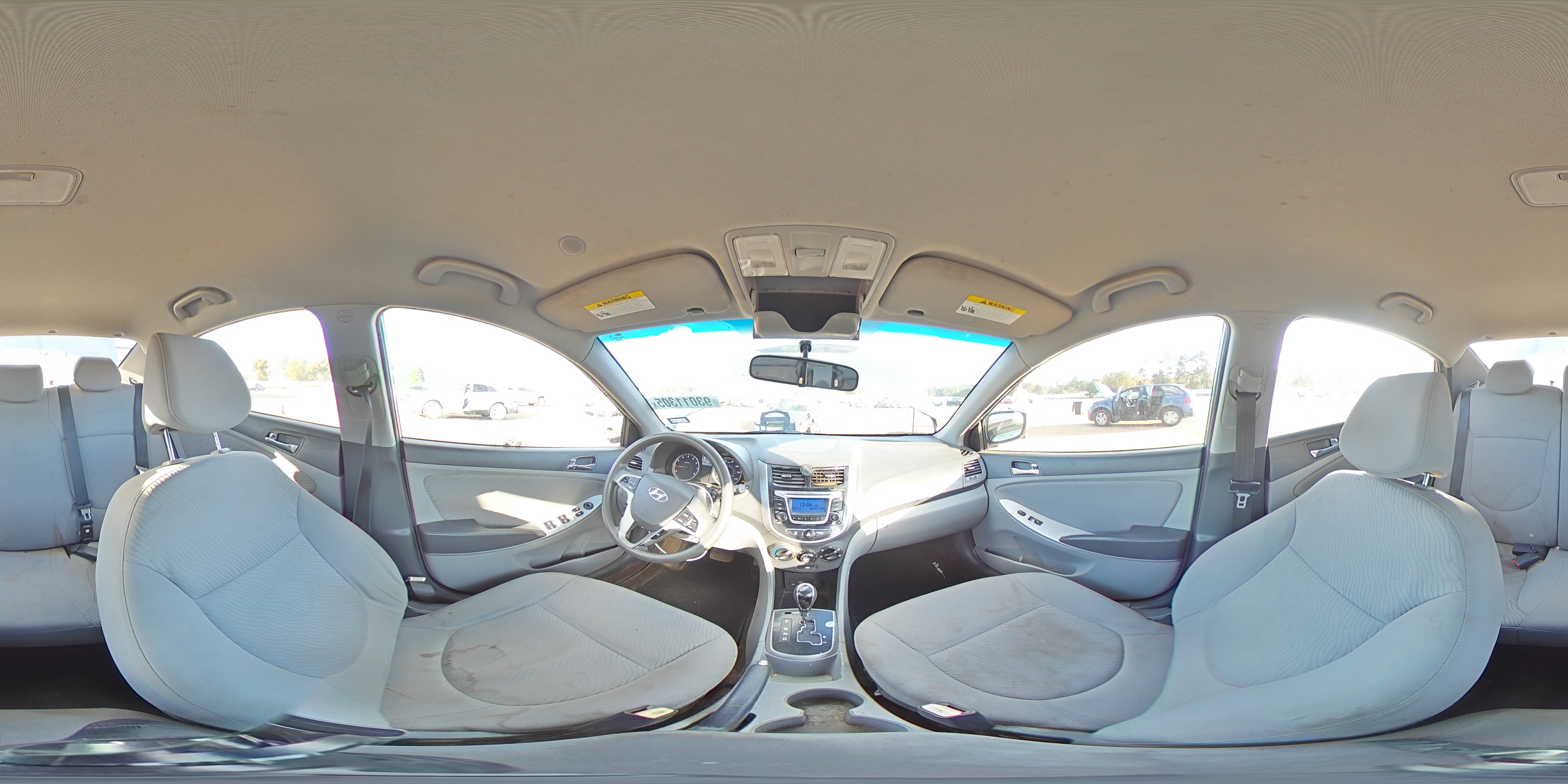 2014 Hyundai Accent Gls VIN: KMHCU4AE4EU617996 Lot: 93011305