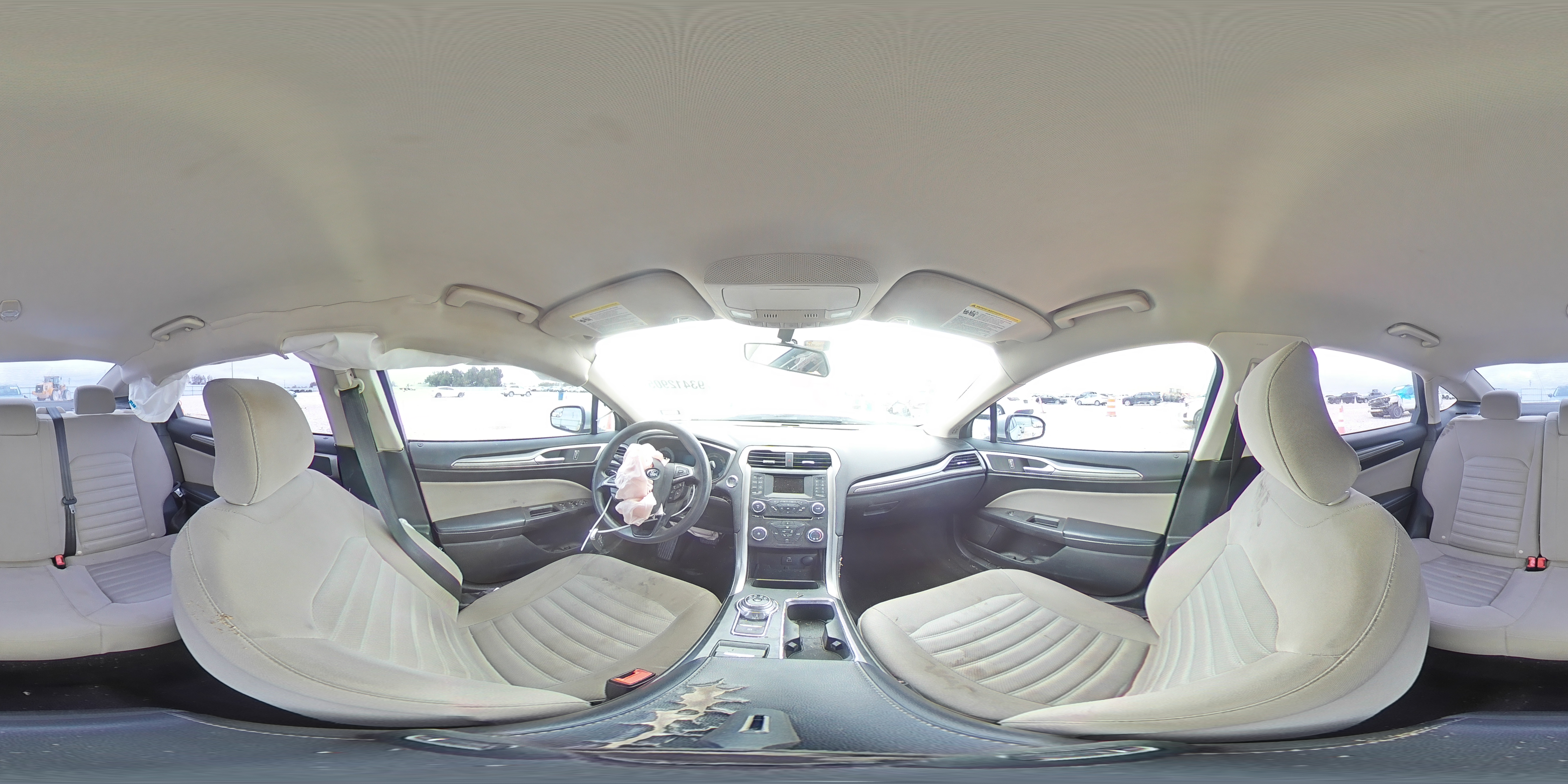 2017 Ford Fusion S VIN: 3FA6P0G73HR143468 Lot: 93412905