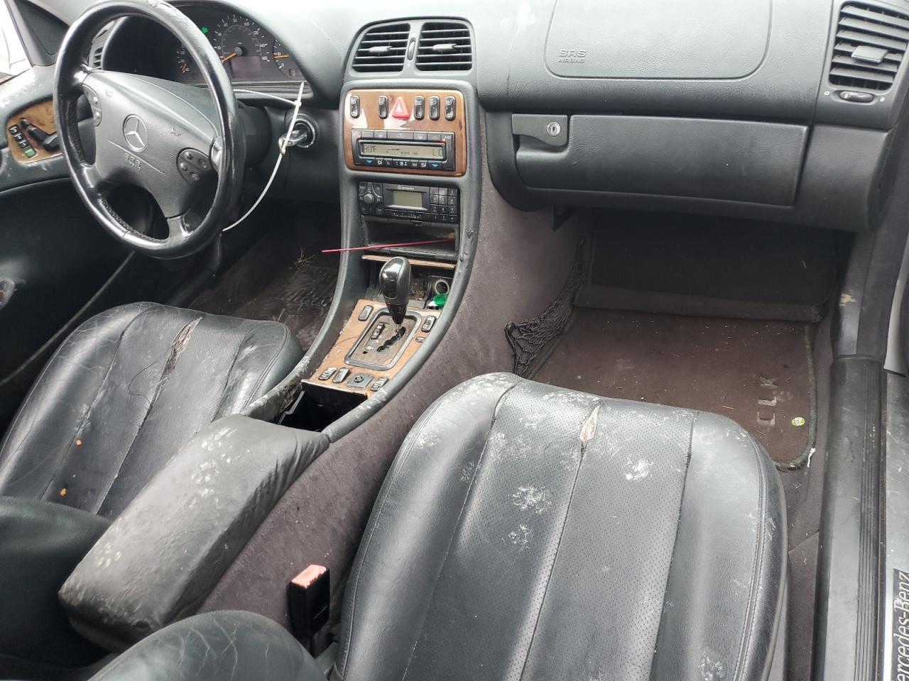 2002 Mercedes-Benz Clk 320 VIN: WDBLJ65G12T124443 Lot: 93246185