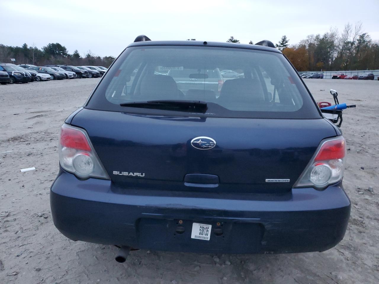 2006 Subaru Impreza 2.5I Sports Wagon VIN: JF1GG676X6H806869 Lot: 91800535