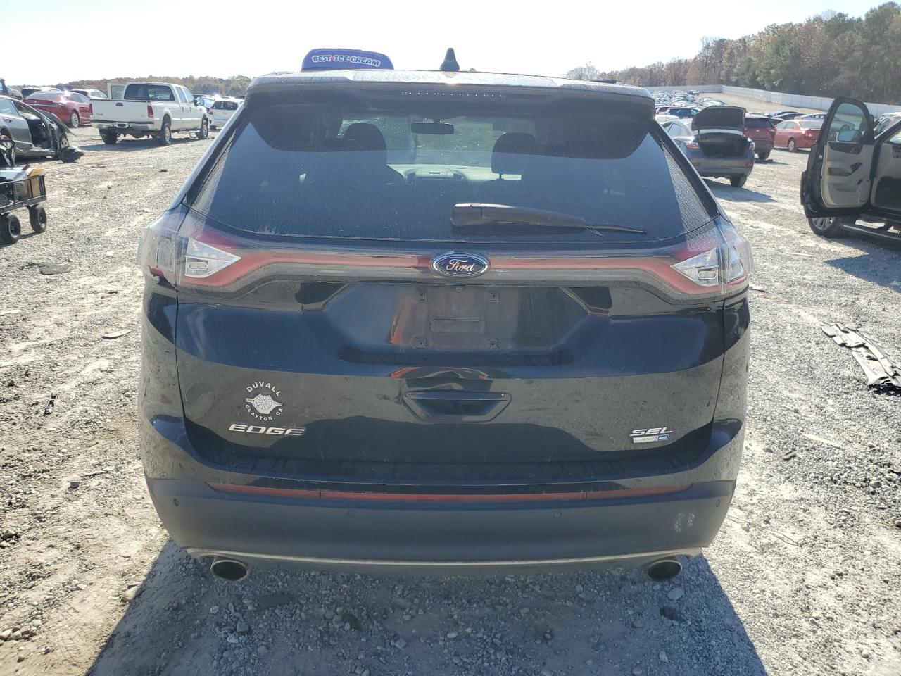 2015 Ford Edge Sel VIN: 2FMTK4J97FBB07819 Lot: 92341535