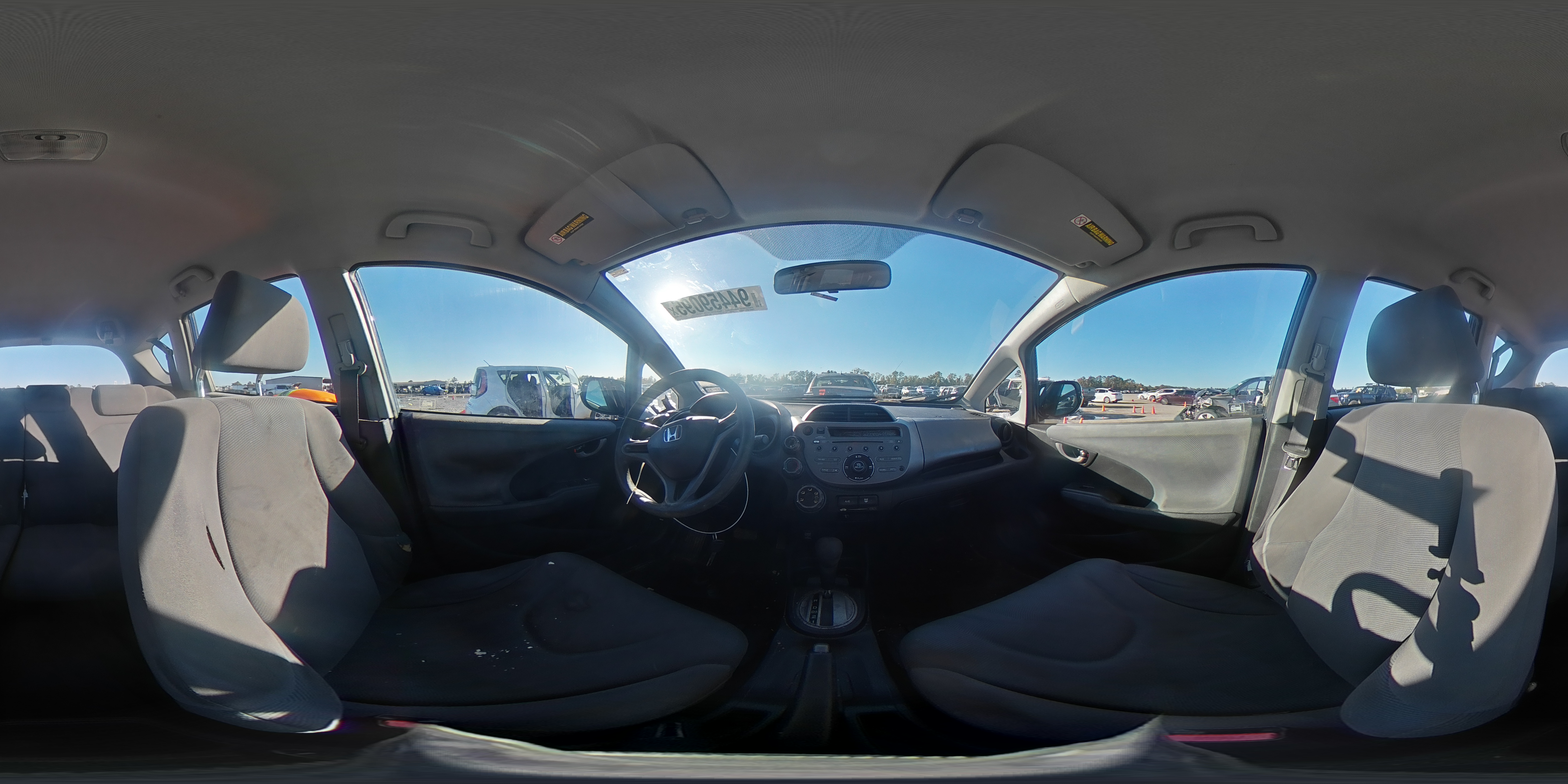 2010 Honda Fit VIN: JHMGE8H27AS019444 Lot: 94459095