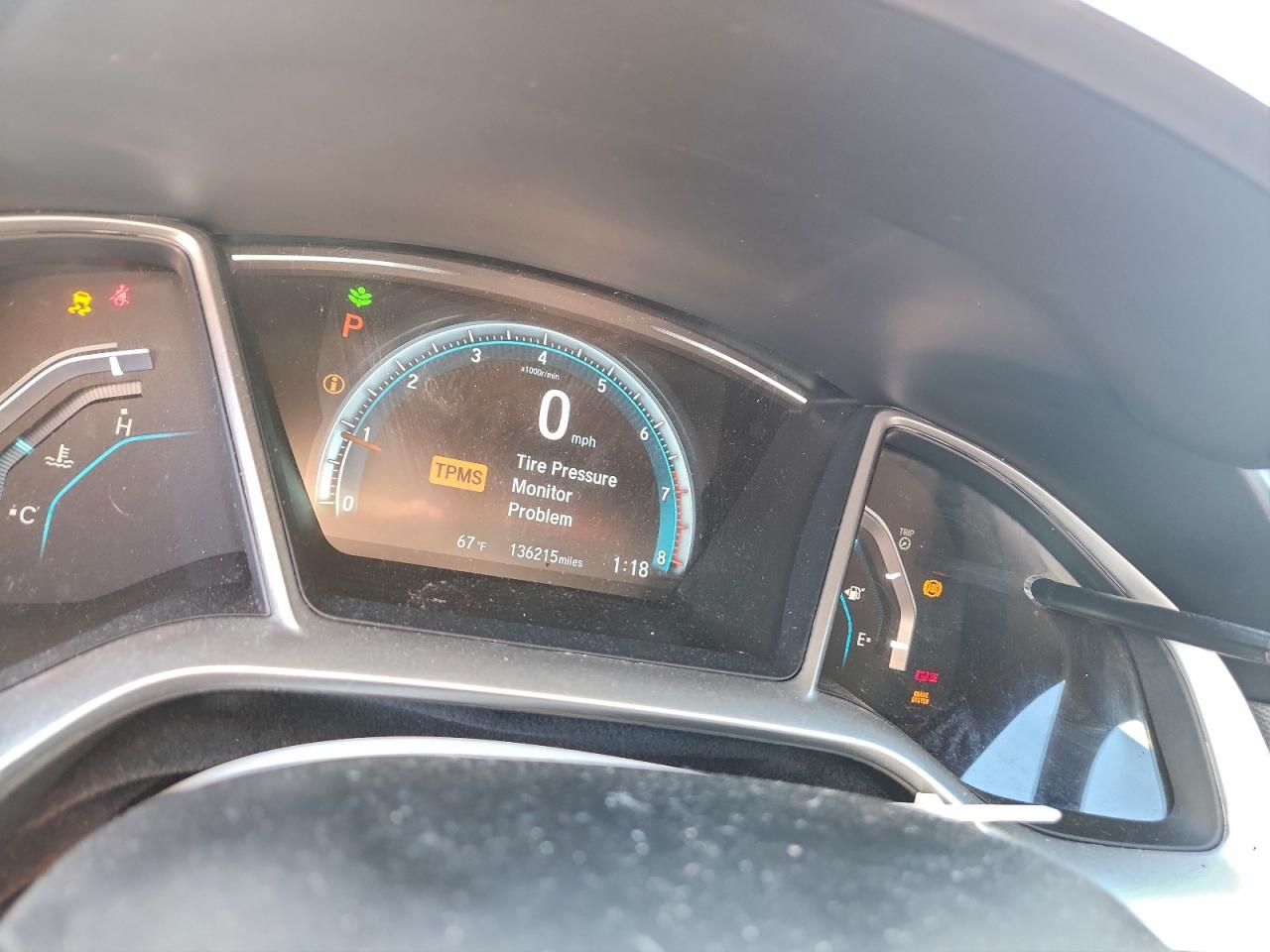 2018 Honda Civic Ex VIN: 19XFC2F70JE003166 Lot: 94746485