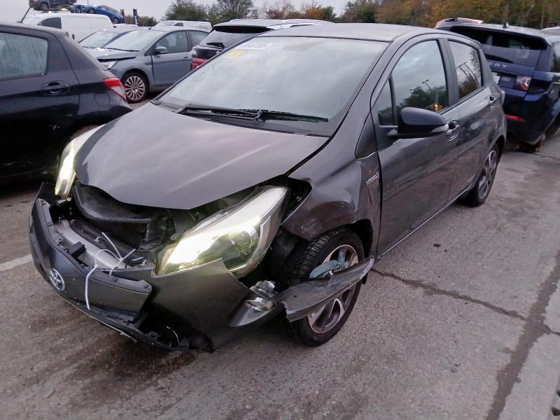 2014 TOYOTA YARIS 1.5 VVT-I HYBRID TREND 5DR CVT for sale at Copart SANDWICH