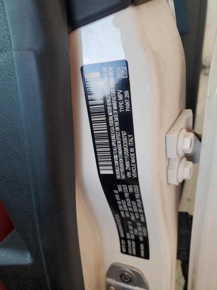 2019 Maserati Levante S Sport VIN: ZN661YUS9KX309797 Lot: 91223315