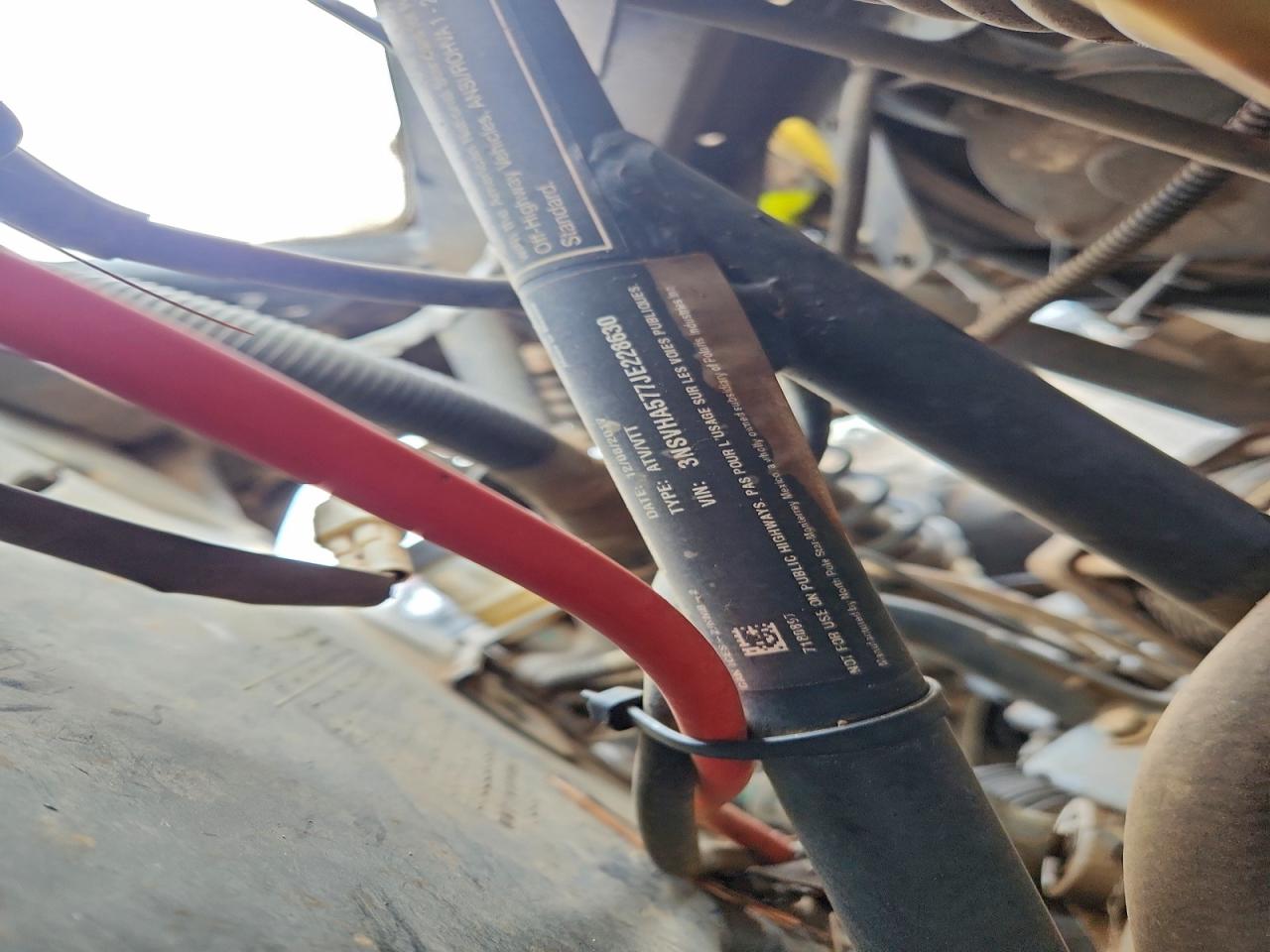 2018 Polaris Rzr 570 VIN: 3NSVHA577JE228630 Lot: 91550445