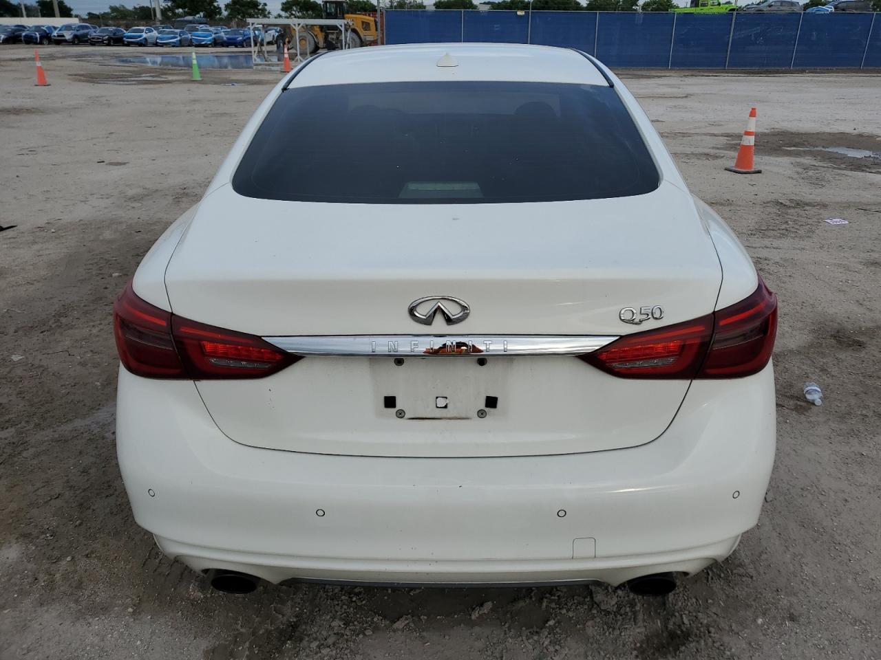 2018 Infiniti Q50 Luxe VIN: JN1EV7AP8JM354860 Lot: 91425075