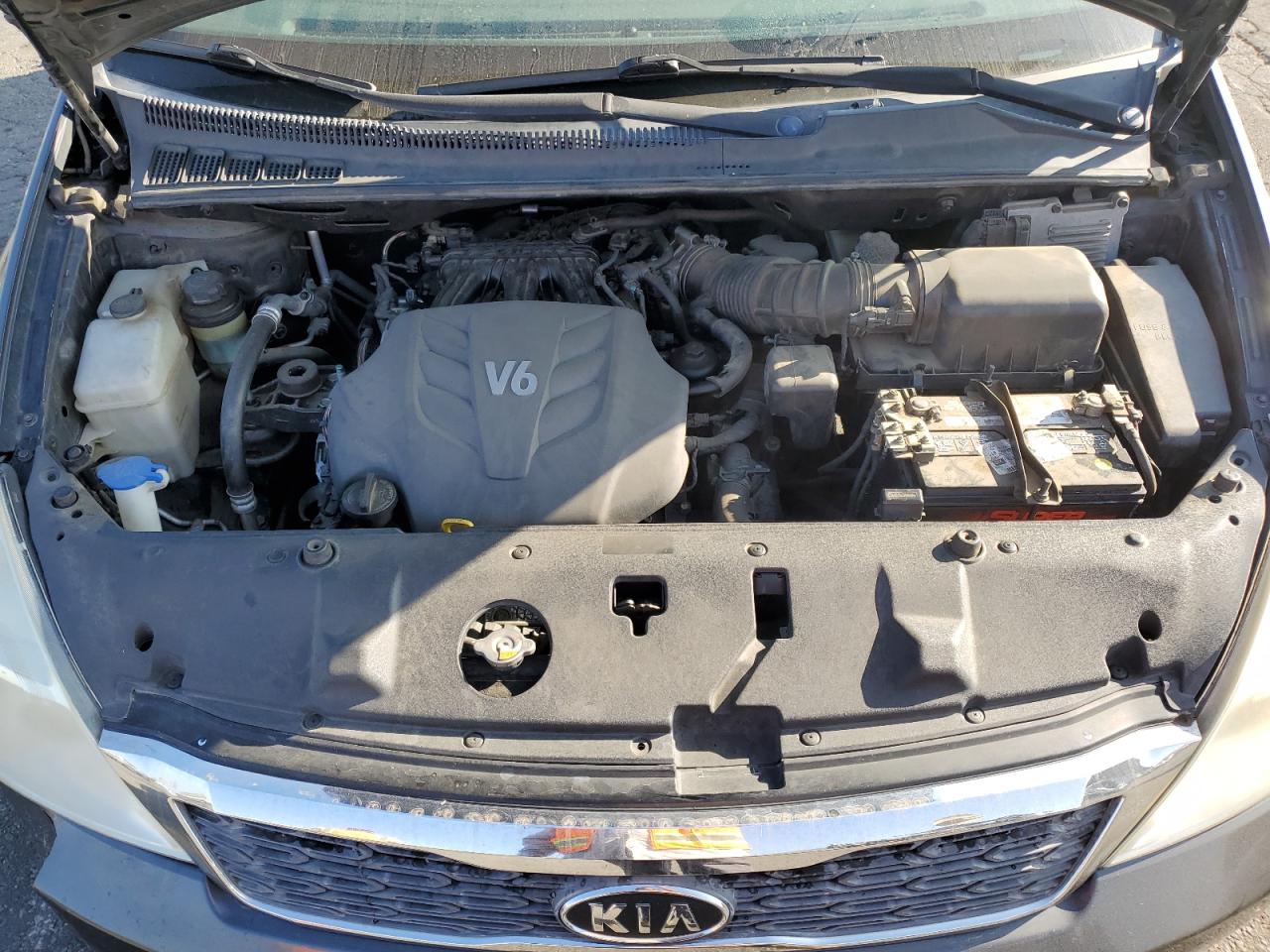 2012 Kia Sedona Lx VIN: KNDMG4C73C6473194 Lot: 91244845