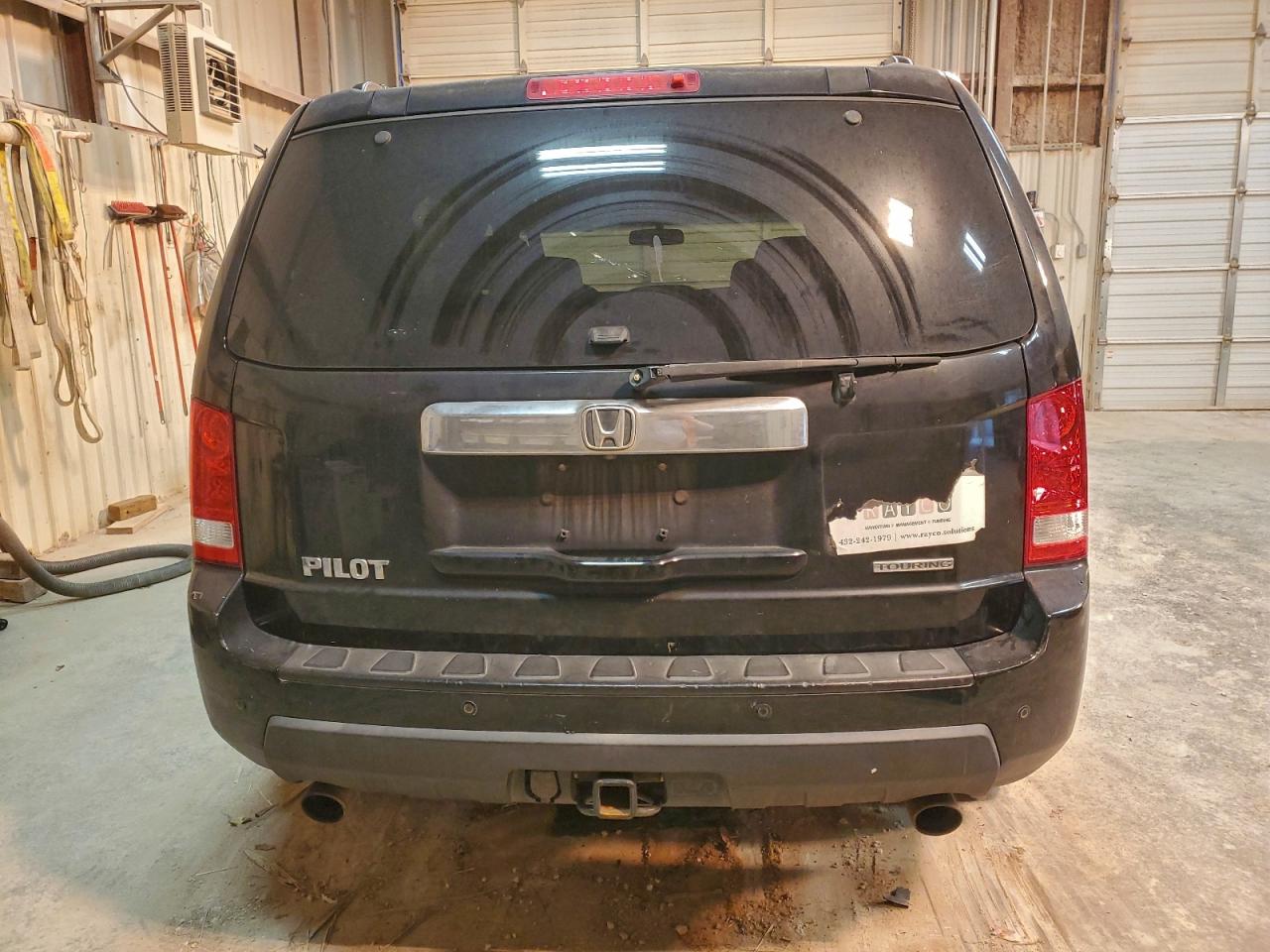 2011 Honda Pilot Touring VIN: 5FNYF3H95BB002207 Lot: 93767305