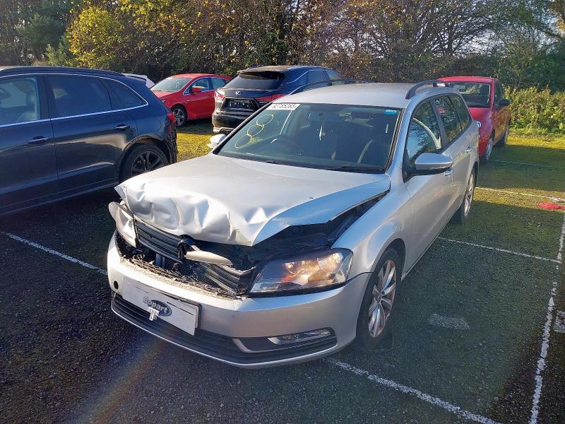 2012 VOLKSWAGEN PASSAT 1.6 TDI BLUEMOTION 5DR for sale at Copart SANDTOFT