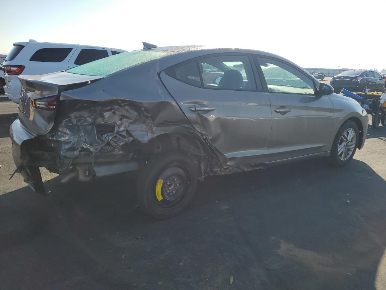 2020 Hyundai Elantra Sel silver null gas KMHD84LF2LU105827 photo #4